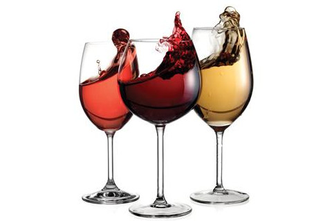 Three types of wine