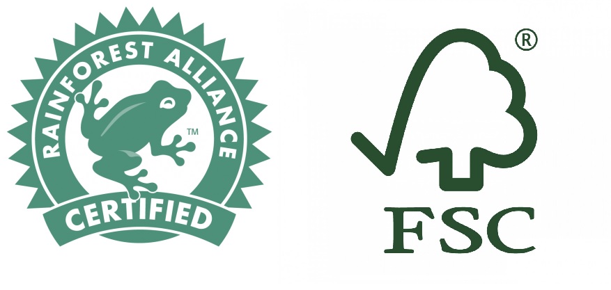 FSC a Rainforest Alliance Certified – certifikácie, ktoré u nás vidíme najčastejšie