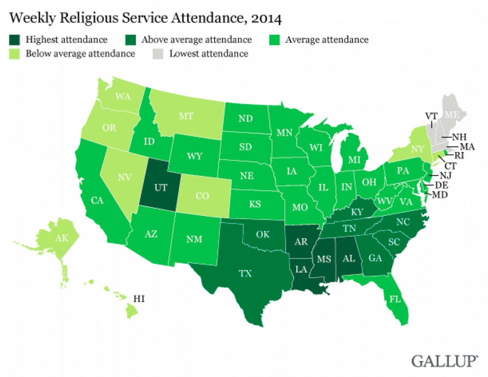 Ideological divide in the United States