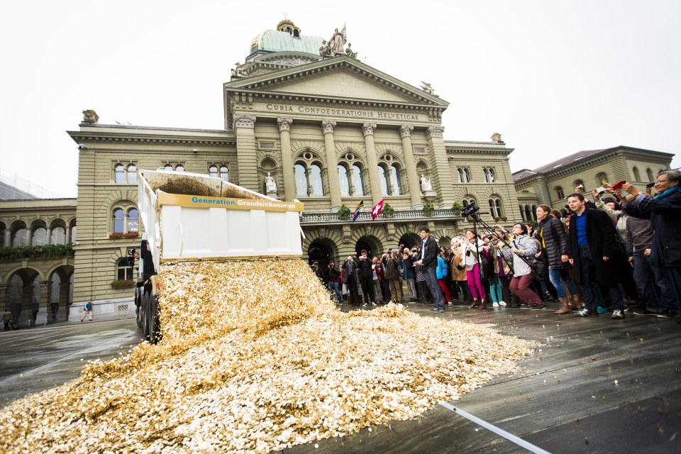 základný príjem, Bern